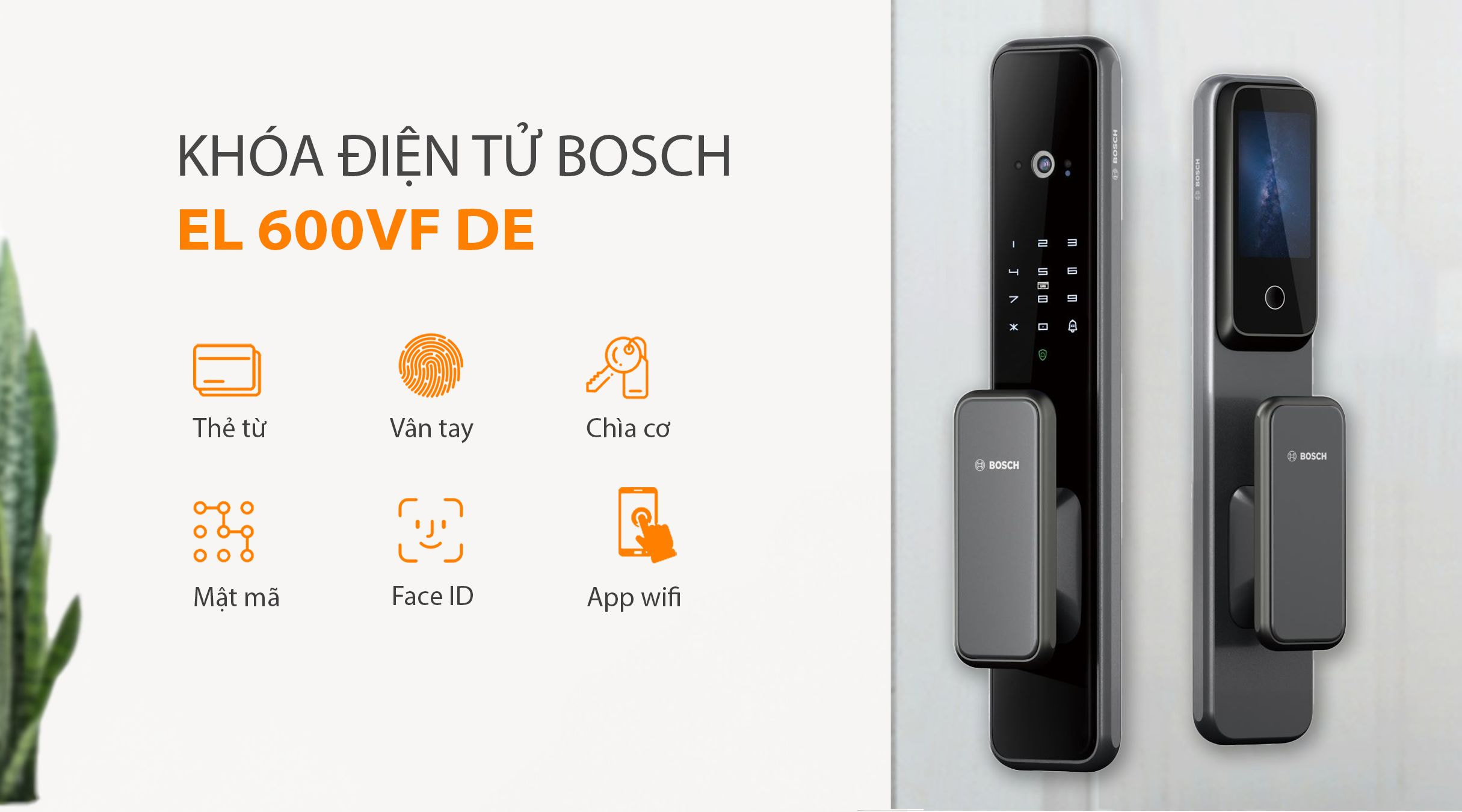 Cách mở khóa BOSCH EL 600VF DE